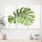 Designart - Mixed Botanical Green Leaves V - Cottage Canvas Art